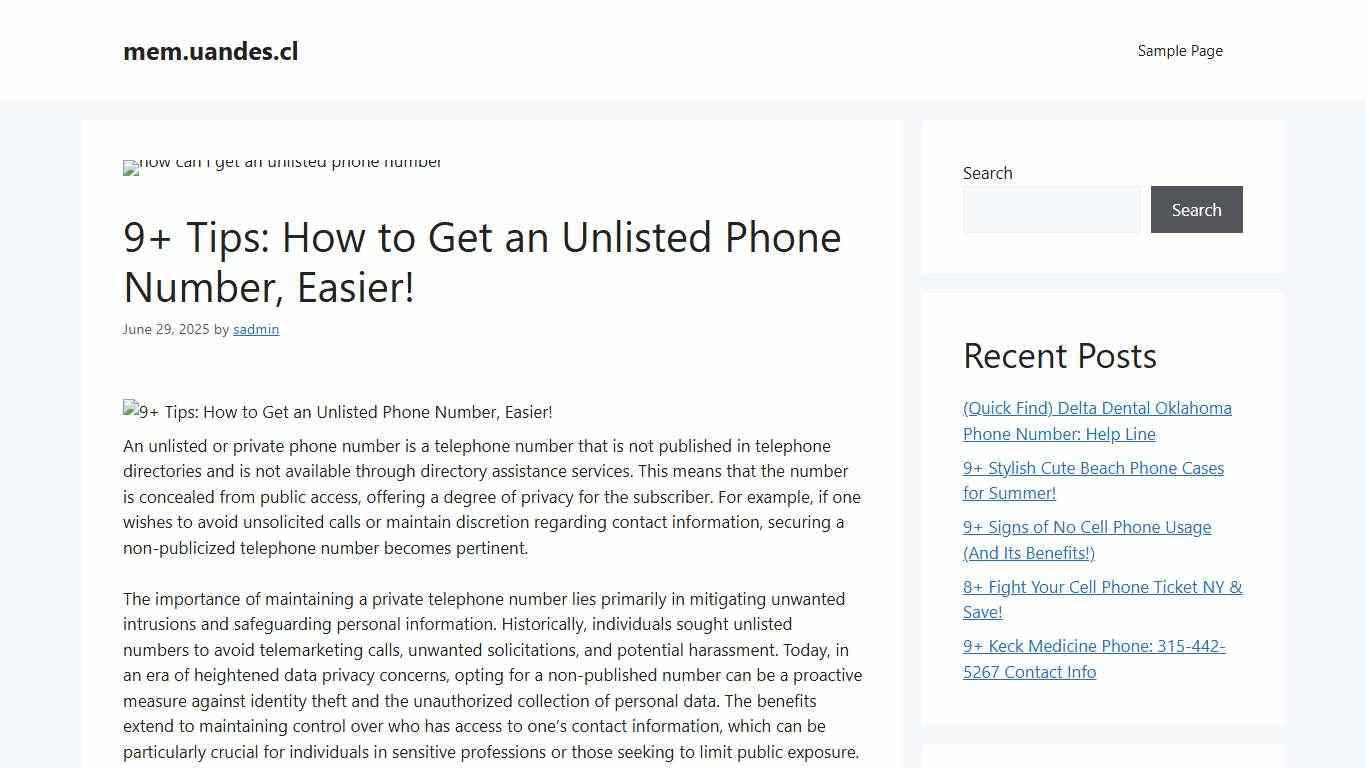 9+ Tips: How to Get an Unlisted Phone Number, Easier!