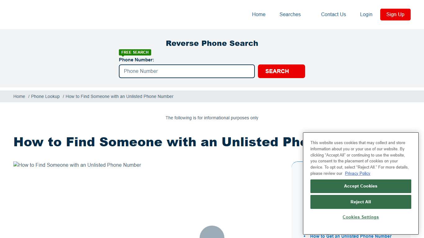 How to Look Up an Unlisted Phone Number