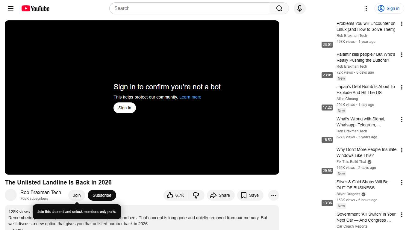 The Unlisted Landline Is Back in 2026 - YouTube